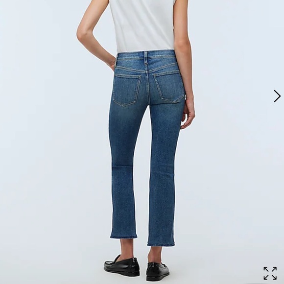 MADEWELL Mid-Rise Kick Out Crop - Picture 6 of 7